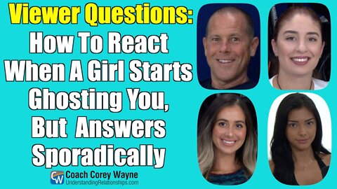 How To React When A Girl Starts Ghosting You, But Answers Sporadically