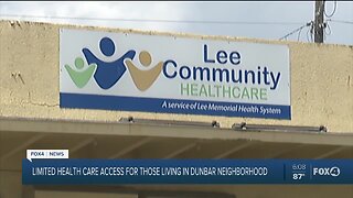 Healthcare challenges for people living in Dunbar community