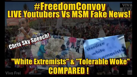 #FreedomConvoy #FakeNews Exposed! Convoy Supporters & Anti-Convoy folks compared!! RAW FOOTAGE !