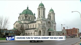 Churches turn to "virtual worship" for Holy Week