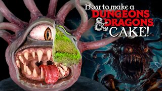 How to make a realistic 'Dungeons & Dragons' cake