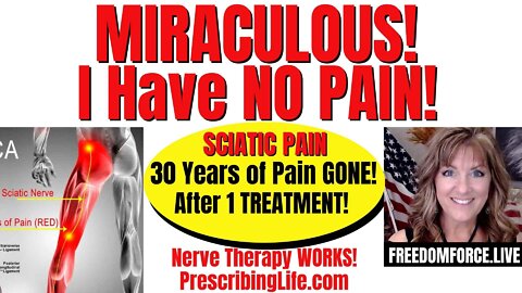"I Have NO PAIN" Life-changing moment after 30 years of pain. PrescribingLife.com 5-4-22
