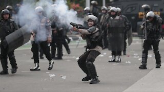 Indonesian Police Detain Hundreds Of Protesters In The Capital