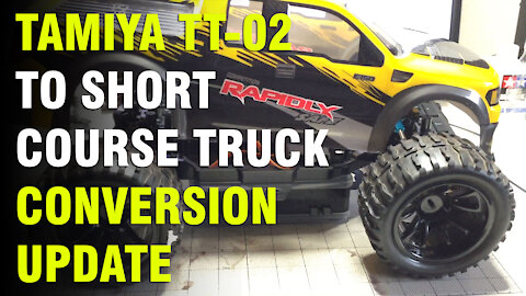 SBRC CAST (Ep8): Tamiya TT-02 Short Course Truck/Monster Truck Conversion (Part-2)
