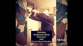 Standing Resistance Band Exercises