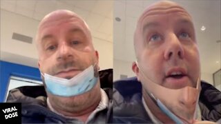 Man Pranks People With Realistic Face Mask