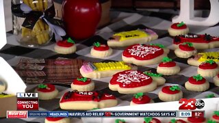 Local woman helps students celebrate start of school year with cookies