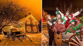This Village Near Montreal Is Turning Into A Christmas Wonderland With 25,000 Lights