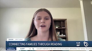 High Tech High senior connecting families through reading
