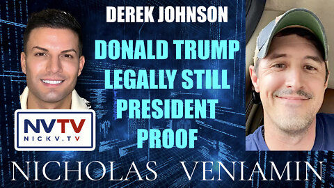 Former Military Derek Johnson Proves Donald Trump is Legally Still President