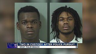 2 arrested after injuring officer while fleeing police in West Palm Beach