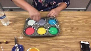 Science Sundays: Making Chalk Paint with Mom (Full Experiment)
