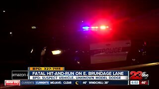 Fatal hit-and-run update from East Bakersfield