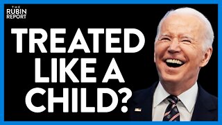 Watch a Bizarre Press Conference Where Biden Is Treated Like a Child | Direct Message | Rubin Report
