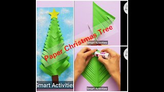 Make Paper Christmas Tree