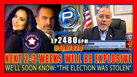 EP 2480-6PM Next 2-3 Weeks Will Be Explosive We'll Soon Know That The Election Was Stolen