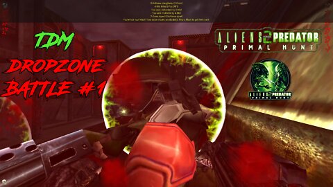 Aliens vs. Predator 2 PRIMAL HUNT - TDM DROPZONE BATTLE #1 | AVPUNKNOWN