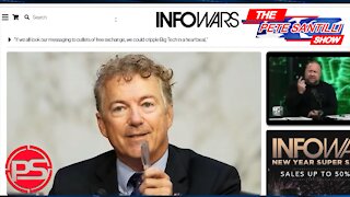 Rand Paul Joins Big Tech Exodus By Quitting YouTube & Joining Rumble