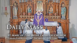 Holy Mass for Thursday, Feb. 18, 2021