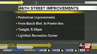 Pedestrian improvements could be coming to 46th Street in Tampa