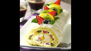 Fruit Cake Roll