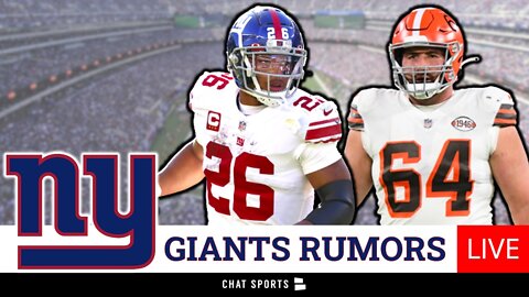 NY Giants Rumors: Sign JC Tretter In NFL Free Agency? Saquon Barkley Bounce Back Season? | LIVE