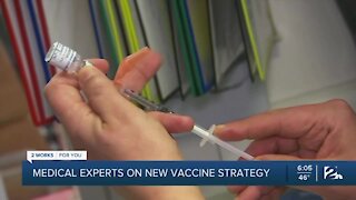 Medical experts on new vaccine strategy