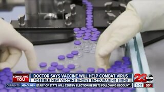 Doctor discusses COVID-19 vaccine