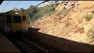 SOUTH AFRICA - Durban - Railway track still damaged (Videos) (ArA)