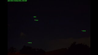 2021-09-04 Venus Elongation 10 - Virgo 2 [4K]