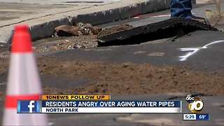 Neighbors upset with water main breaks in North Park
