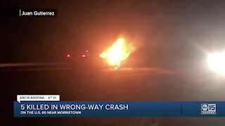 Witness details wrong-way crash that killed 5 people near Morristown