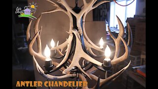 How to make a stunning antler chandelier