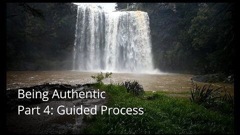 Being Authentic Part 4: Guided Process 1