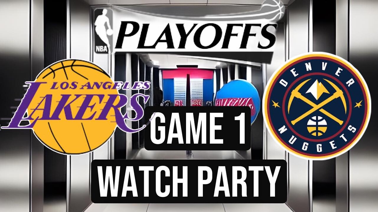 LA Lakers vs Denver Nuggets game 1 Western Conference Finals Live Watch Party 2023 NBA Playoffs