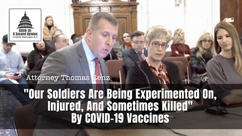 "Our Soldiers Are Being Experimented On, Injured, And Sometimes Killed" By COVID-19 Vaccines