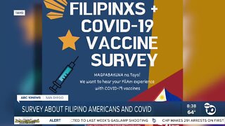 Survey about Filipino Americans and COVID