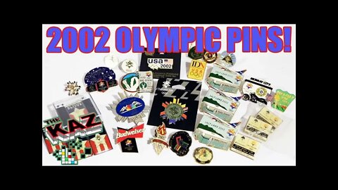 2002 Salt Lake Winter Olympics Pins