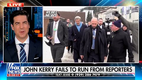 Jesse Watters talks about Rebel's interaction with John Kerry