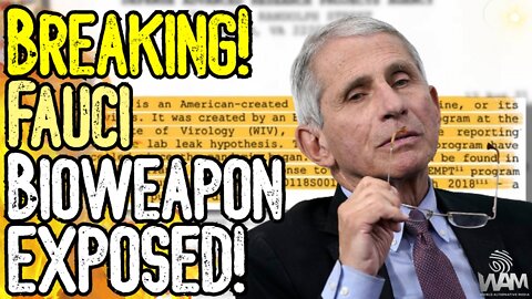 BOMBSHELL! Fauci BIOWEAPON EXPOSED! - DARPA Papers LEAKED! - Vaccine MASS MURDER - Fauci SHAKES