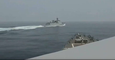 US Military Releases Video of Near Miss With Chinese Warship