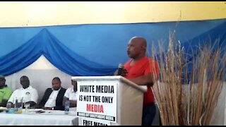 SOUTH AFRICA - Johannesburg - Support for Sekunjalo Independent Media (videos) (rLG)
