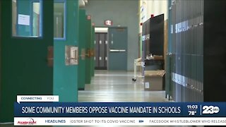 Parents fight against vaccine mandates in schools