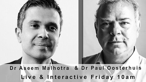 Dr Aseem Malhotra & Dr Paul Oosterhuis Cafe Locked Out : Live and Interactive
