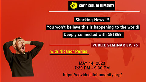 PUBLIC SEMINAR EP. 75: Shocking News !!! You won’t believe this is happening to the world!