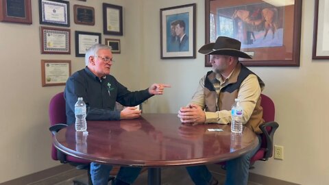 Ammon Bundy meets with Rev. Bill Roscoe, President Boise Rescue Mission