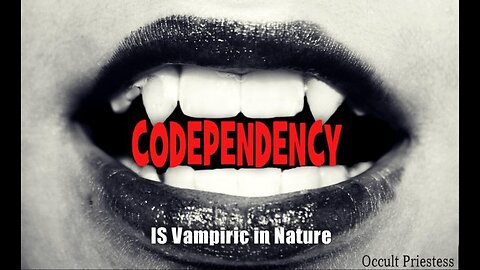 Short: The Vampirism of Codependency