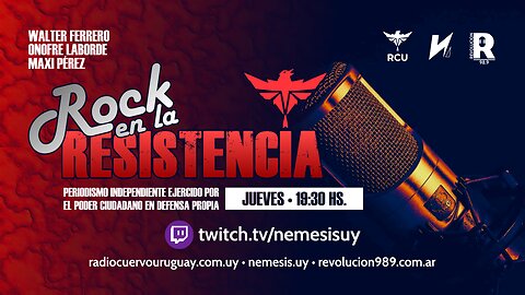 Rock en la RESISTENCIA con Matelda Lisdero, Javier Sciuto, y Fernando Ferreira