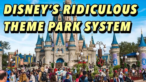 The Stupid Complex Process To Get In a Disney Theme Park