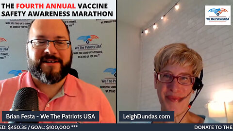 Leigh Dundas - Fourth Vaccine Safety Awareness Marathon (2023) - Clip 9